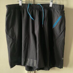 Lululemon Men’s Shorts / Black & Blue / Size XL
